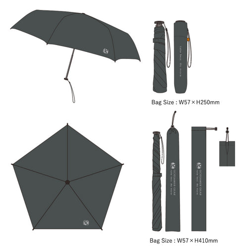 Gossamer Gear TLDM Folding Umbrella 輕量摺疊雨傘
